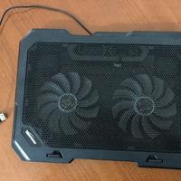 Supporto per pc portatile con ventole