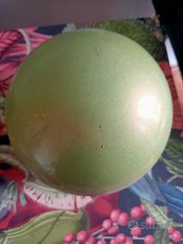 Palla Ginnastica Ritmica –Verde perlata glitterata