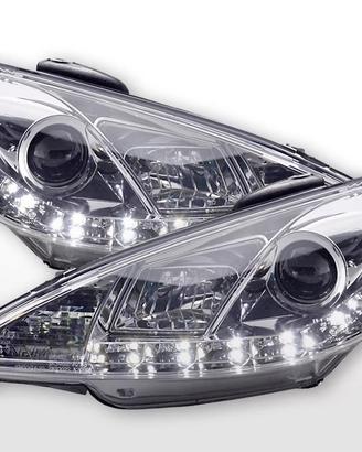 Fari Daylight LED DRL look Peugeot 206