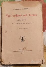 Vite ardenti nel teatro