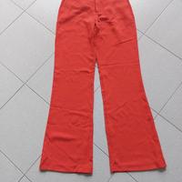 pantalone lyocell arancione