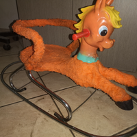 Cavallo a dondolo vintage