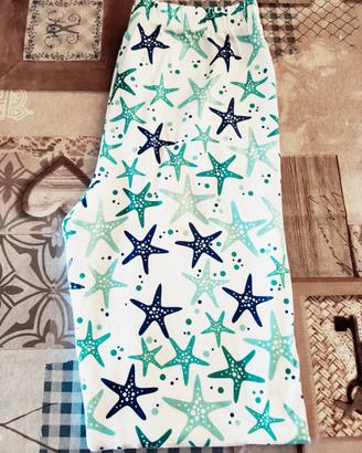 Leggings bambina con stelle marine