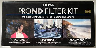 Hoya proND filter kit. 77mm
