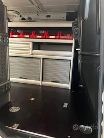 allestimento professionale completo per Fiat Doblò