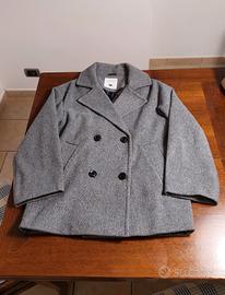 cappotto caban grigio taglia M