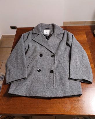 cappotto caban grigio taglia M