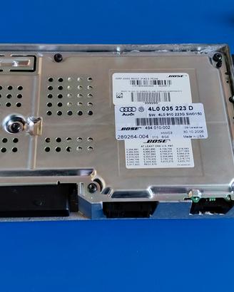 Amplificatore Bose Audi Q7 4L0035223D - DA RIPARAR