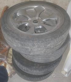 Cerchi in lega Smart + copertoni