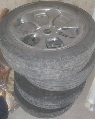 Cerchi in lega Smart + copertoni