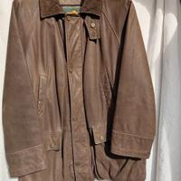 Giaccone in vera pelle , taglia 50.