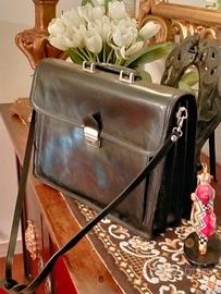 Borsa cartella vintage.