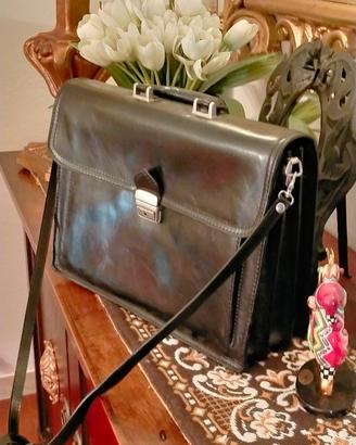 Borsa cartella vintage.