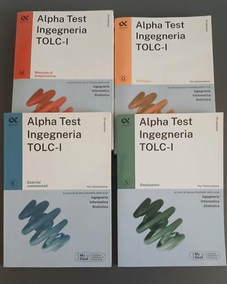 libri alpha test ingegneria tolc I