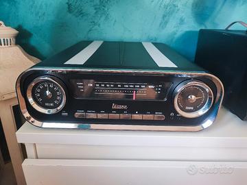 Giradischi  LP, Bluetooth, AUX, Fm, USB Pari Nuovo