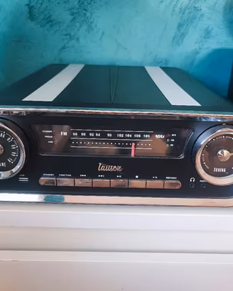 Giradischi  LP, Bluetooth, AUX, Fm, USB Pari Nuovo