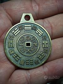 Medaglia Amuleto portafortuna Feng Shui Cina Ø40mm