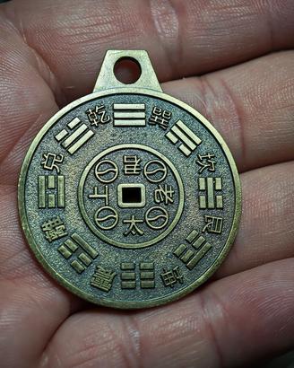 Medaglia Amuleto portafortuna Feng Shui Cina Ø40mm