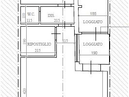 Fondo commerciale 77 mq - Via Marco Polo 55