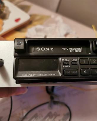 stereo macchina vintage Sony XR 2300