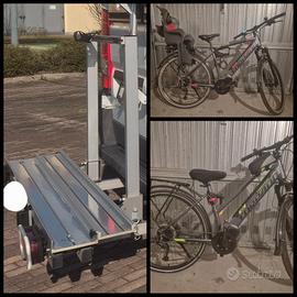 Porta e-bike weih-tec slid 170 kg + 2 e-bike 