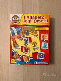 Gioco – Clementoni – Alfabeto degli Orsetti
