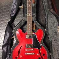 chitarra Gibson es 335 rossa semiacustica 