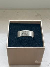 Anello Gucci TM Stripes Ring Argento 925