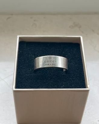 Anello Gucci TM Stripes Ring Argento 925
