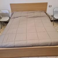 Letto matrimoniale con armadio