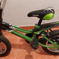 bicicletta bimbo Kawasaki