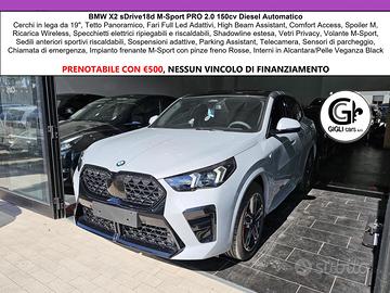 BMW X2 M-Sport PRO Camera Tetto Navi PDC NEW MODEL