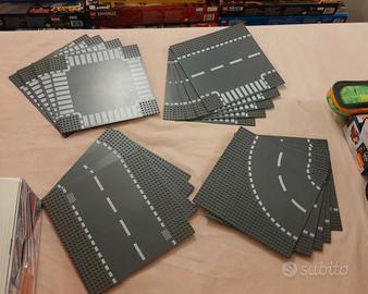 LEGO base per strade, verde e sabbia