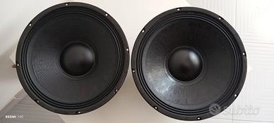 woofer 31  cm 8 ohm  600 watt tot.  2 pz