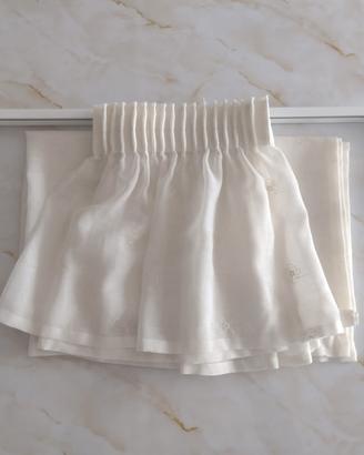 Tendine d'Arredo Bagno/Binario+Mantovana+Tendina