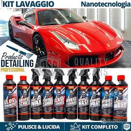 Prodotti LAVAGGIO Auto Professionali KIT Detailing