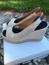 Sandali con zeppa Polo