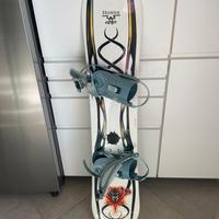 Snowboard bambino completo