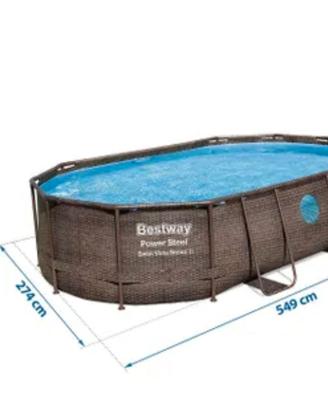 Piscina Bestway Power steel 488 x 305 x 107