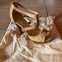 Sandalo Jimmy Choo Crushed Patent Nude