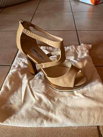 Sandalo Jimmy Choo Crushed Patent Nude