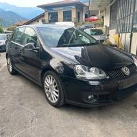 Ricambi Volkswagen Golf 5 GTD 2006 nera 2000cc TD