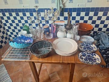 Stoviglie, cucina e oggettistica - entro 28/10