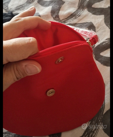 Pochette armani clearance rossa