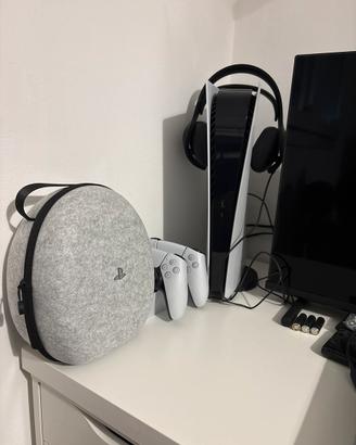 Ps5, Pulse Elite black, 2 controller + base