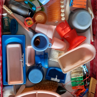 Lotto di giochini vintage anni '70