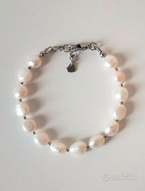 Bracciale donna perle naturali