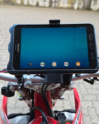 Samsung Active Tab roadbook navigatore osmand moto