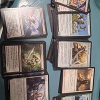 600 carte magic, alcune rare, in più lingue