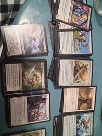 600 carte magic, alcune rare, in più lingue